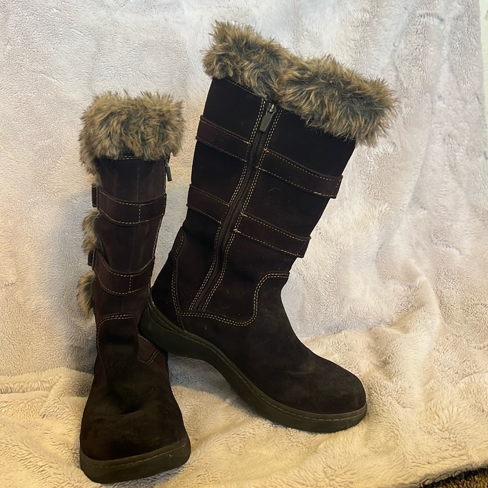 L. L. Bean Tek 2.5 Nordic Waterproof Insulated Tall Winter Boots Suede